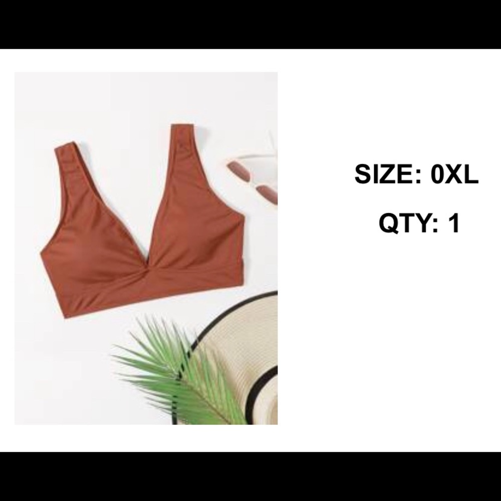 XL SHEIN BIKINI TOP - NWT